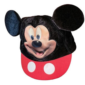 Disney  and Friends Mickey Ear Plush velvet Hat